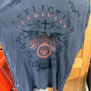 Reverse affliction shirt